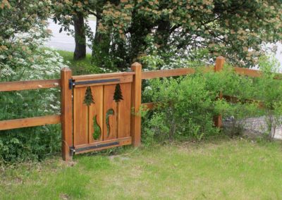 Clôture-aménagement jardin à Briançon