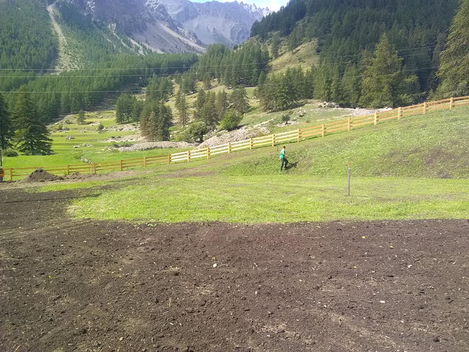 Aménagement espace vert Briançon