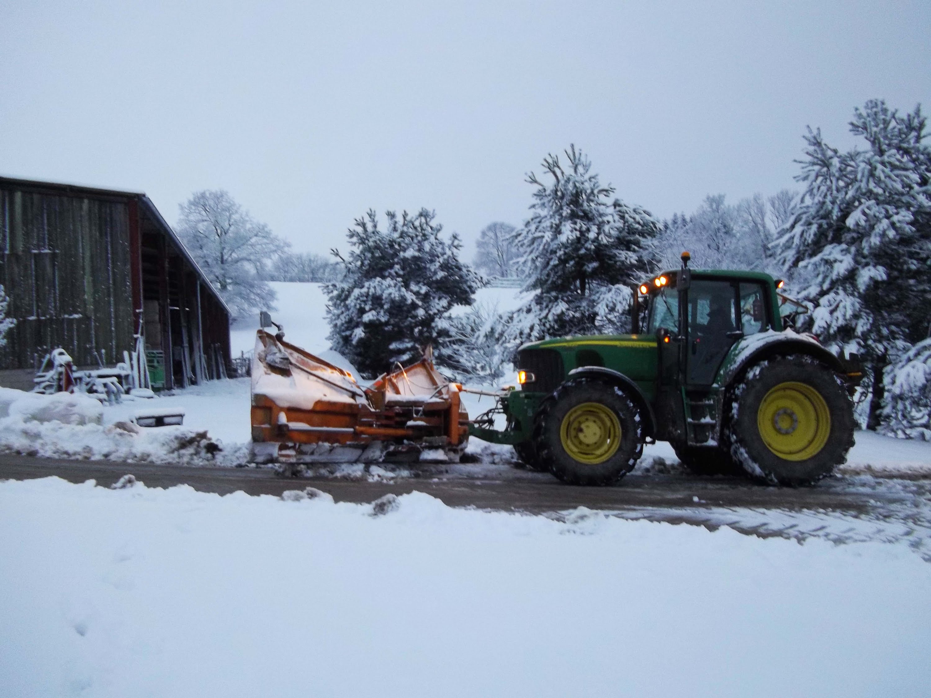 déneigement vers les Hautes Alpes