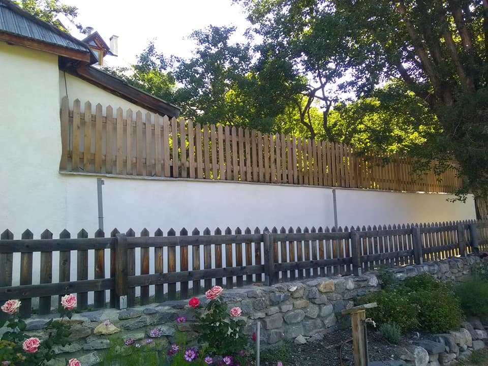 Création clôture aménagement paysager à Embrun