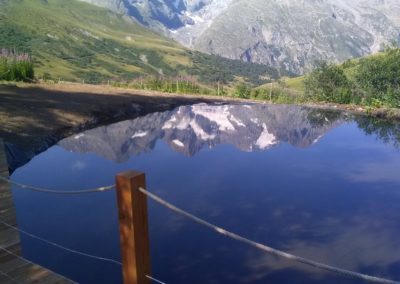 Aménagement paysager par Montagne verte à Montgenèvre