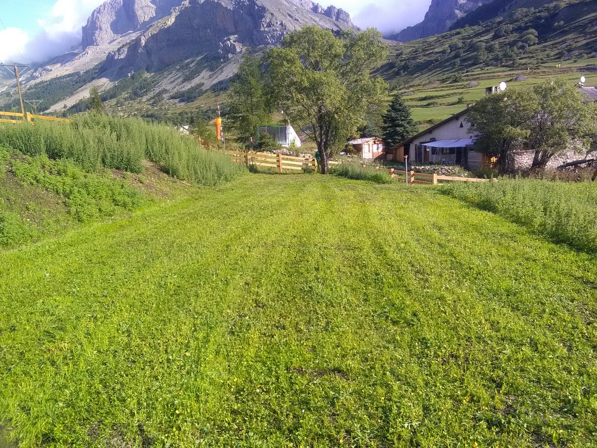 Création et entretien espace vert sur Montgenèvre