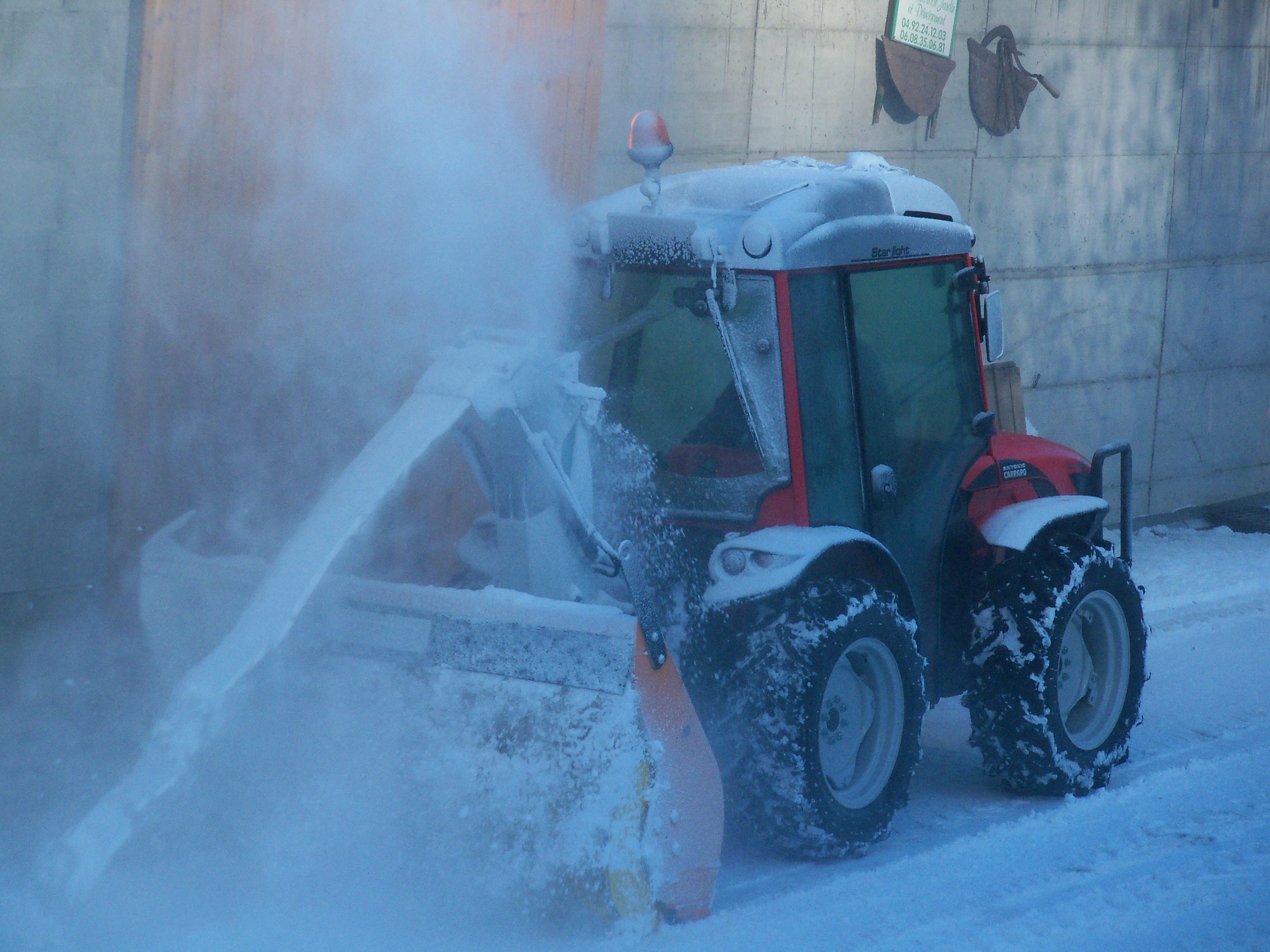 déneigement de vos accès,
