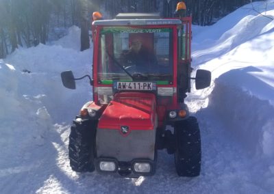 déneigement à Briançon