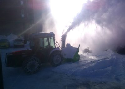 déneigement à Briançon