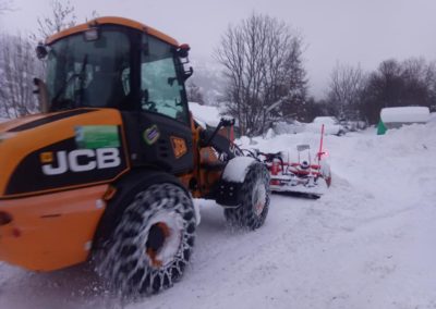 tracteur déneigement