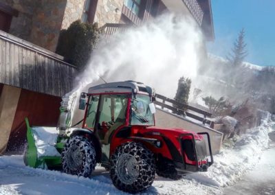 tracteur déneigement